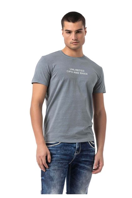 Men's Regular Fit Printed Cotton T-Shirt Ct827