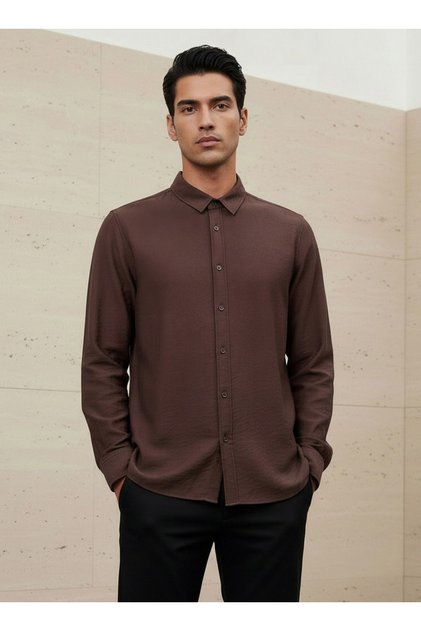 CRINKLE FULL SLEEVE SHIRT