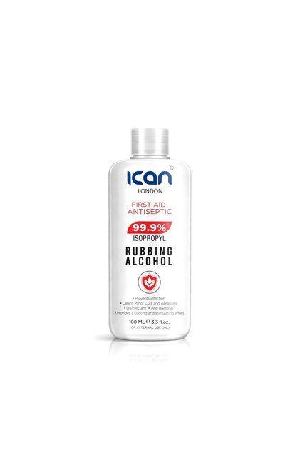 Isopropyl Rubbing Alcohol 99.9% 100ml – High Purity IPA First Aid Antiseptic & Multi-Purpose Surface Cleaner