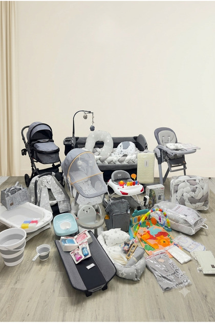 55 Parça Yeni Doğan Bebek Çeyiz Seti Full Set Bebeğiniz İçin Gerekli Olan Her Şey