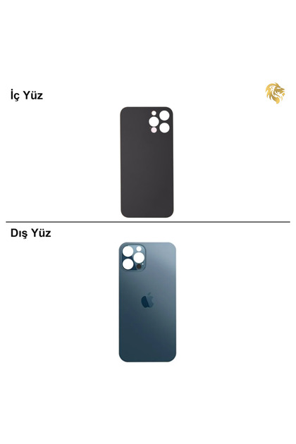 OEM Uyumlu İphone 12 Pro Max Arka Kapak Lazer Kesim Süper Kalite