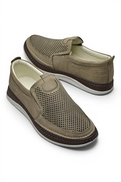 ISPARTALILAR 2354 Full Orthopedic Sole 100% Genuine Leather Men's