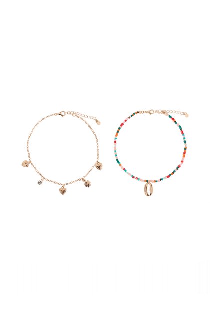 Set bratari de picior, Mix culori