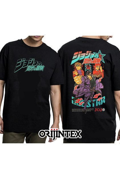 Jojo's Bizarre Adventure Jotaro Kujo Printed Unisex Tshirt