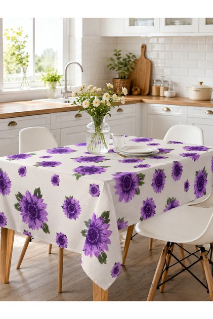 Raşel Fabric Stress-Free Table Cloth Table Cloth Stain-Resistant