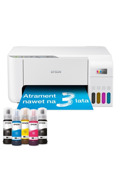 Imprimantă Inkjet EcoTank L3276 WIFI 3 în 1 Imprimare Scanare Copiere + Cerneală