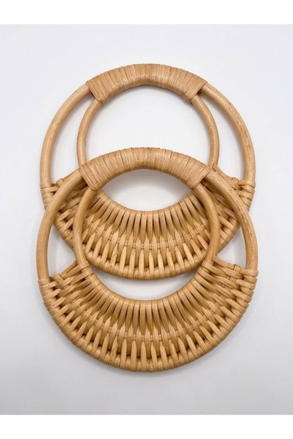 Ay Model Bamboo Bag Handle (Pair)