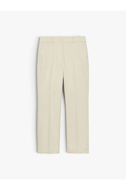 Kadın Streç Pamuklu Normal Bel Straight Fit Pantolon 325P4ENMLE02X-SIS26J