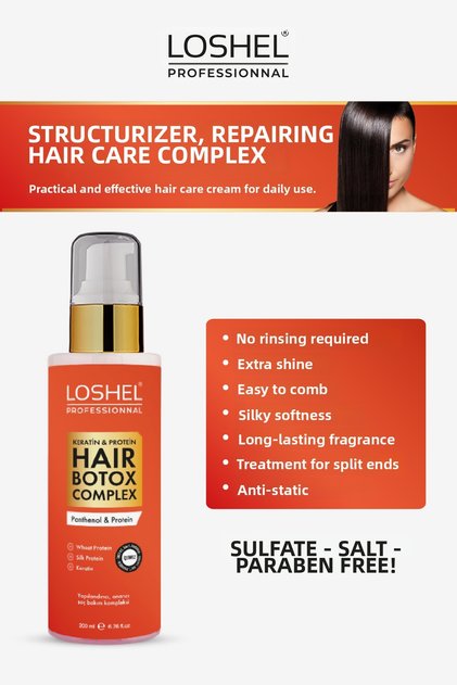 Collagen Hair Care Cream 200ml Leave-In