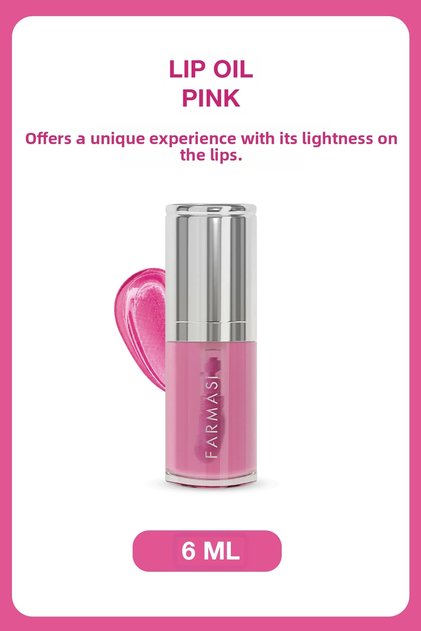 Lip Oil | Radiant Lip Oil with Moisturizing and Care Effect -Pink