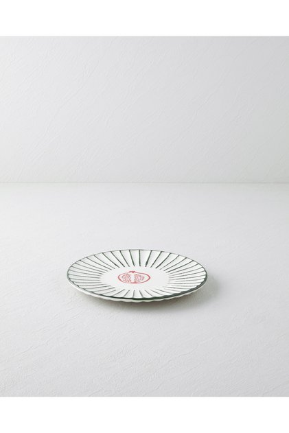 Etna Ceramic Pasta Plate 21 cm Red