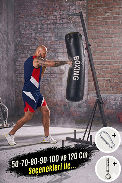 Spor Byfit Yırtılmaz Siyah Deluxe Boxing Boks Torbası - Fiyatı