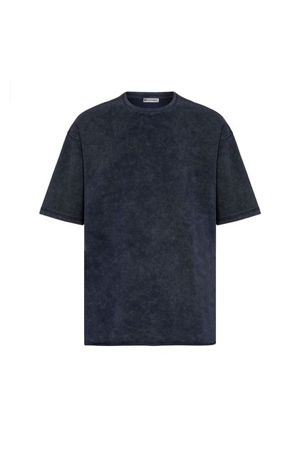 Yıkamalı Basic Oversize Tişört