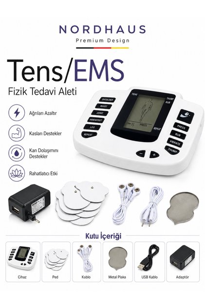 Tens Ems Masaj Cihazı Fizik Tedavi Aleti