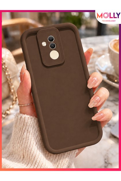 Fallow Brown Edges Thick Pan Silicone Case for Huawei Mate 20 Lite