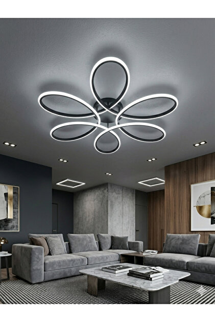 Zeya Lighting Yüksek Aydınlatmalı Papatya Model Beyaz Gövde Rengi