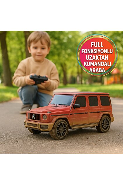 TOYFEST 1:24 Mercedes Benz AMG G63 Muddy RC Araba – Off-Road