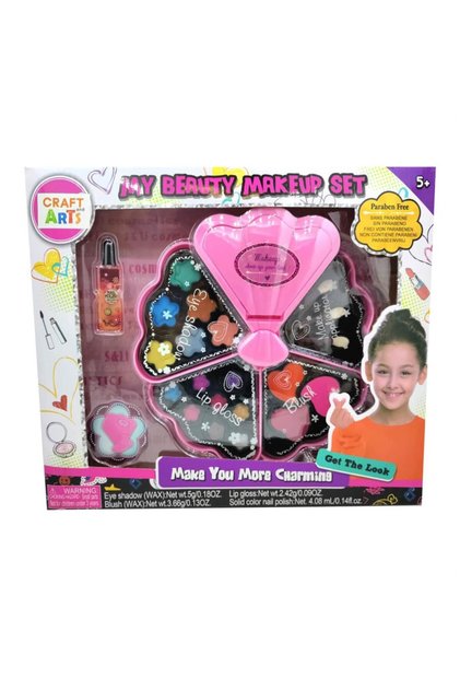 Craft & Arts My Beauty Makeup Set – Çocuk Makyaj Seti 5+ Yaş, Paraben İçermez