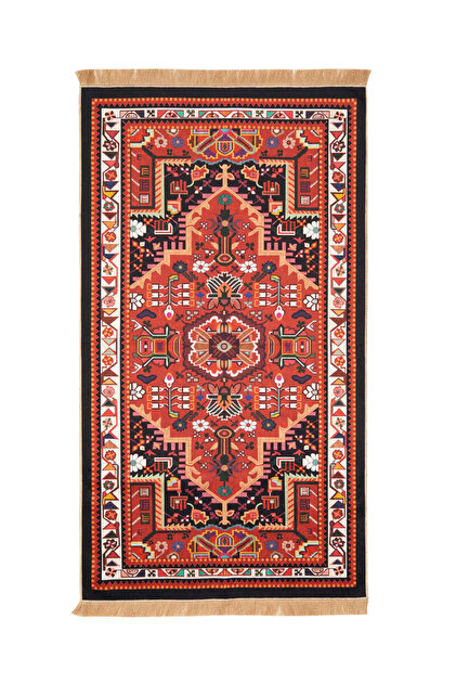 Black Velvet Carpet Prayer Rug