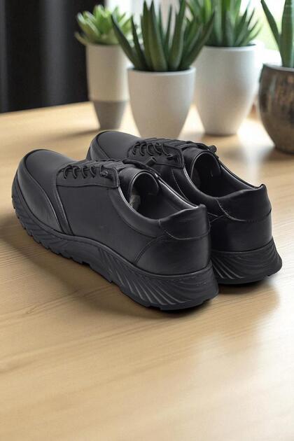 ISPARTALILAR 3400A Orthopedic Sole Daily Genuine Leather Men's