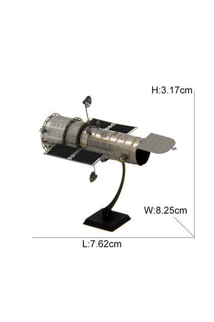 CS-Hubble telescope Space Exploration 3D Metal Puzzle Shuttle Hubble Space Telescope Mars Rover Mode