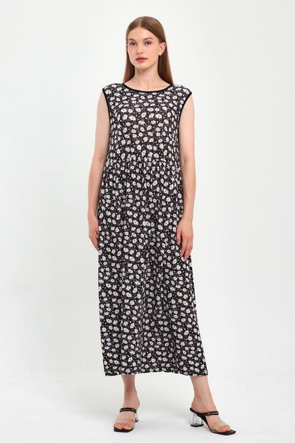 ALEXANDERGARDİ PIPE SLEVELESS LONG DRESS (B23-479 00)