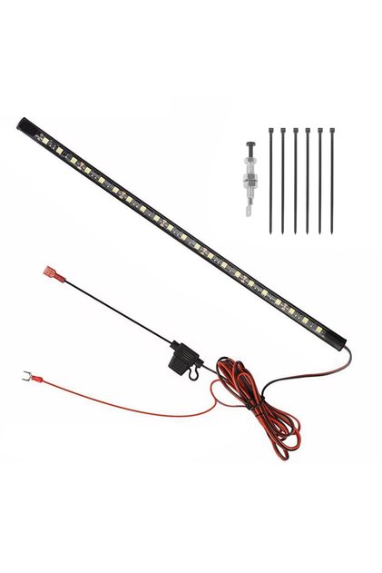 شريط إضاءة LED أبيض عالمي لإصلاح المحرك أسفل غطاء المحرك مع مفتاح تشغيل/إيقاف تلقائي للتحكم في السيارة الرياضية متعددة الاستخدامات