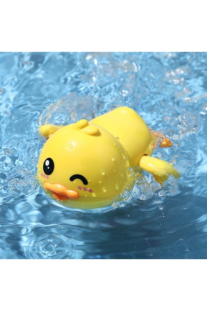 Style 1 Baby bath toy wind-up cartoon duck