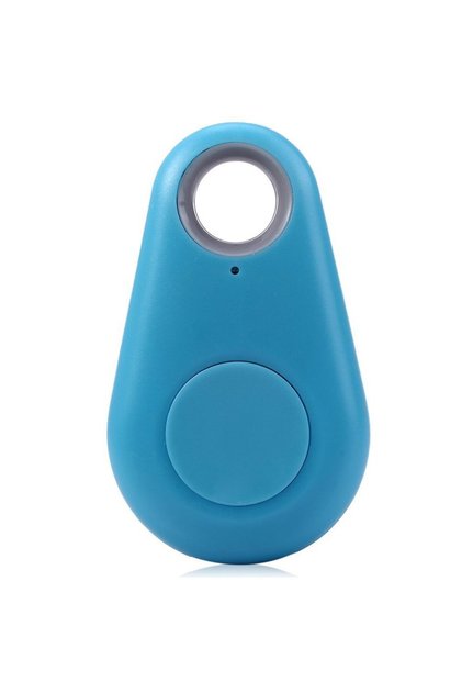 Blue Bluetooth GPS Tracker Mini Fashion Smart Pets Anti Lost Alarm Wireless Child Bag Wallet Key Fin