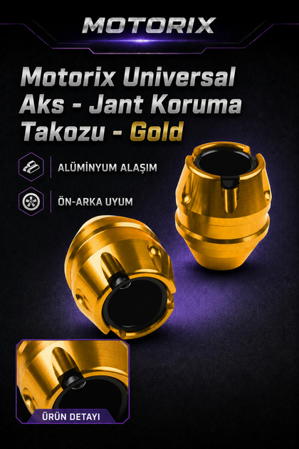 Universal Aks - Jant Koruma Takozu - Gold