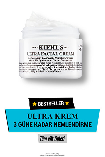 Ultra Facial 72 Saat Nemlendirici Etkili Günlük Yüz Kremi 50 ml