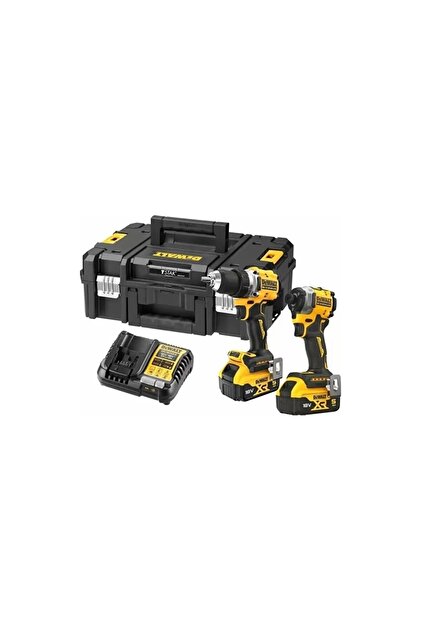 Dewalt DCK2051P2T 18 V XR 5.0AH LI-ON KÖMÜRSÜZ İKİZ KİT (DCF850+
