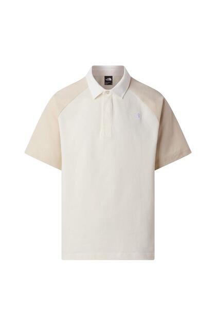 U RELAXED RUGBY POLO SS TEE Unisex Tişört NF0A8GAVJN51 Beyaz-L