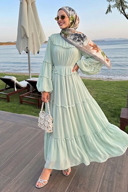 100 cotton floral dress Winter Floral Vintage Dress M main image 0