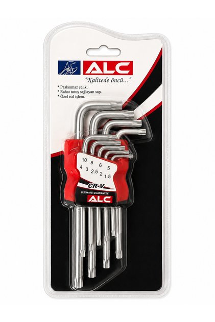 Star Torque Long Allen Set Torx Allen Key Set Durable Steel