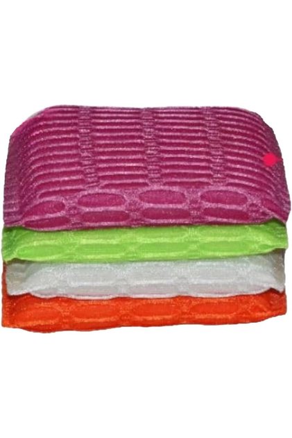 DC3026 Multipurpose Scouring Scrubber Set 4-Pieces, Multicolor