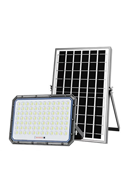 Proiector cu panou solar de 300W cu telecomandă