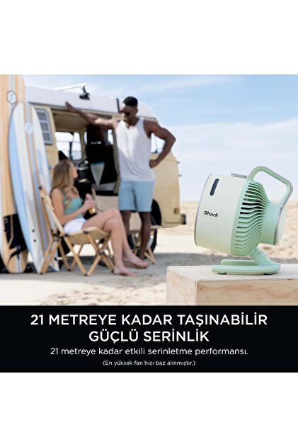 Shark Flexbreeze HydroGo Serinletici Buharlı Fan - Yeşil - Fiyatı