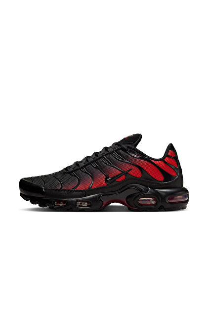 Nike Air Max Plus Black Red Erkek Sneaker Ayakkabı Mat Sportswear