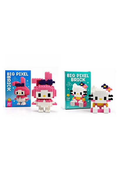 NETAVANTAJ Hello Kitty My Melody Tasarımlı Büyük Parçalı Blok