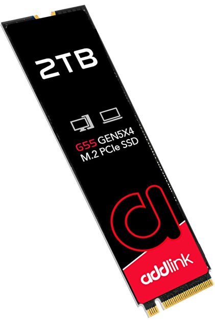 ADDLINK 2TB PCIe 5.0 Gen5 NVMe M.2 SSD- 10.300 MB/s'ye kadar - PC