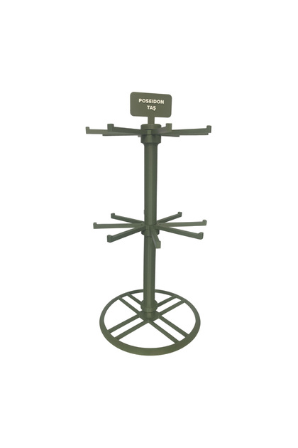Jewelry and Keychain Display Stand | Two Different Size Options, 8 Straps