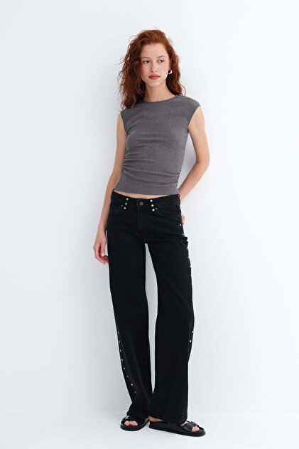 d.i.a パンツ Addax Zımba Detaylı Jean Pantolon PN1072 - Fiyatı, Yorumları