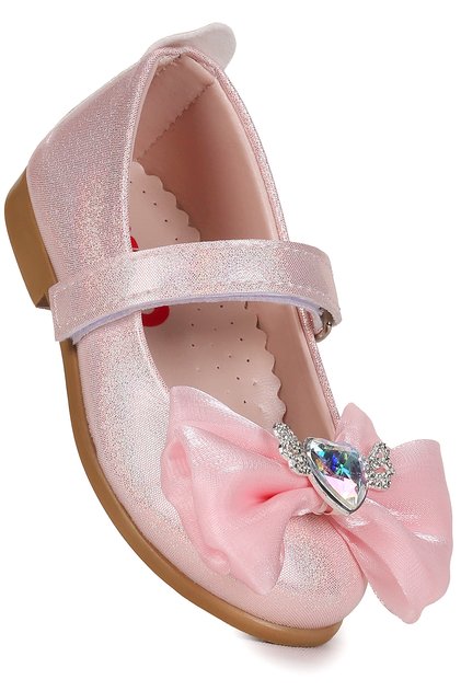 Amira Glittery Velcro Baby Girl / Child Ballerina Shoes