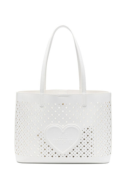 Love Moschino Beyaz Kadın Tote Çanta JC4289PP0OKK0100 - Fiyatı