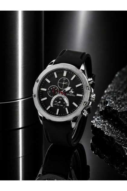 Sporty Silicone Cord Men's Wristwatch