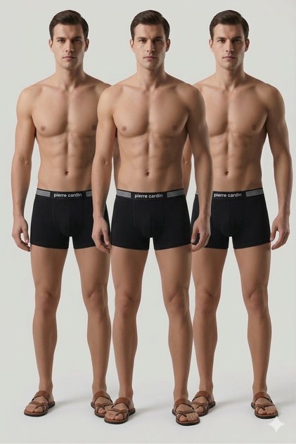 Men's 3-Piece Flexible Modal Fabric Boxer Briefs