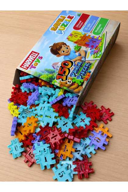150 Parça Sayılı Puzzle/Lego Oyuncak