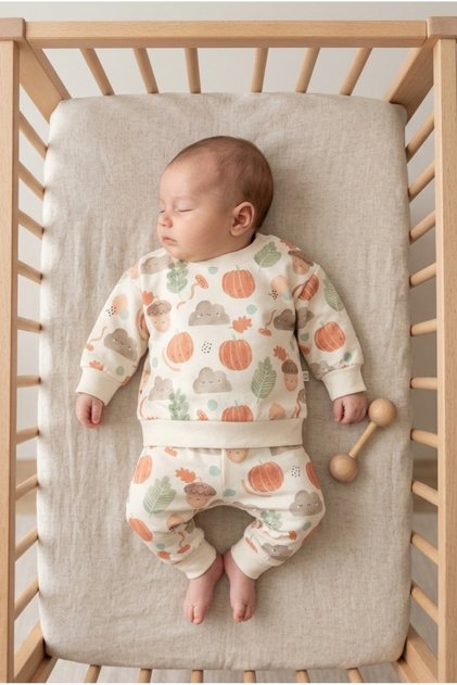 Dotted Baby Set Two-Strap Seasonal Set