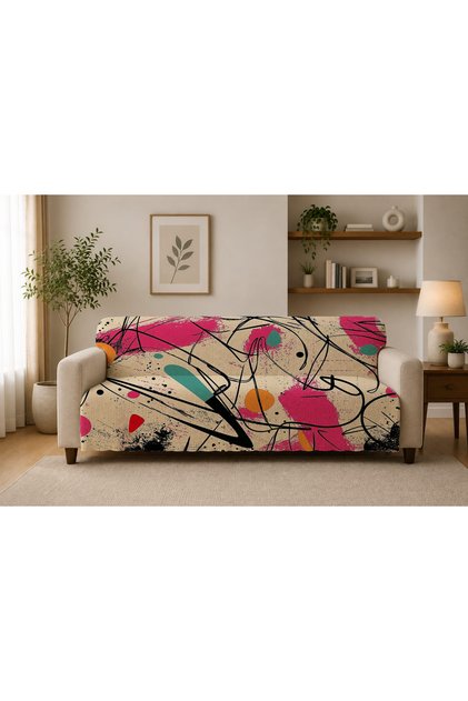 Modern Art Sofa Cover